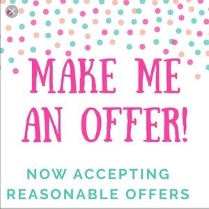 Accepting all REASONABLE offers!!!!